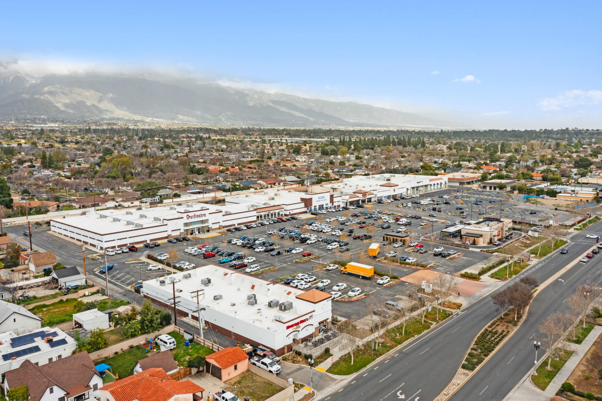 Image of Foothill Blvd, Upland, CA, showcasing a property involved in affordable housing and community development.